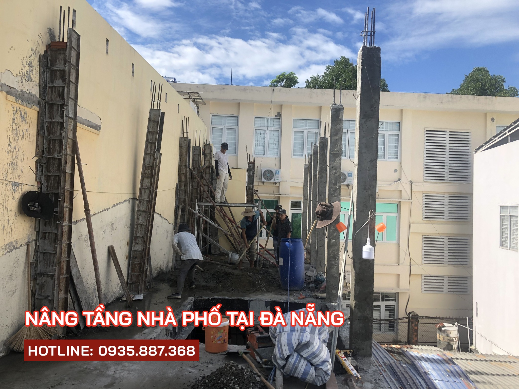 Nâng tầng nhà phố đẹp, chất lượng